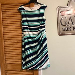 Dress Barn Side cinched Dress